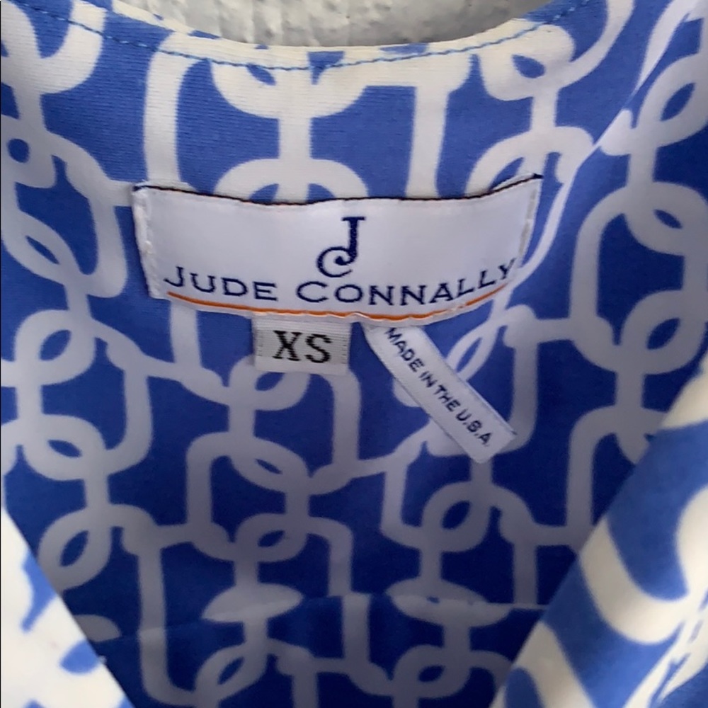 JUDE CONNALLY Periwinkle Link Printed Nylon Dress - Picture 3 of 7